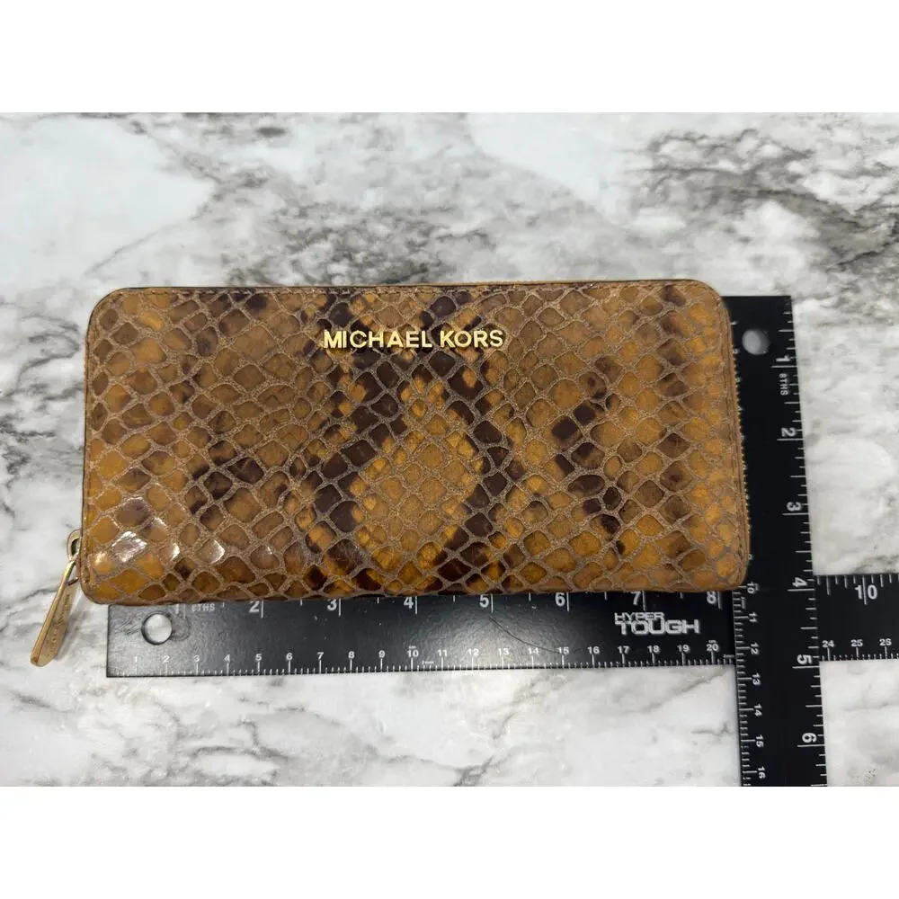 Michael Kors Continental Long Wallet Leather - Picture 8 of 10